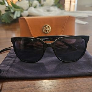 Tory Burch Polarized Blue Gradient Sunglasses
